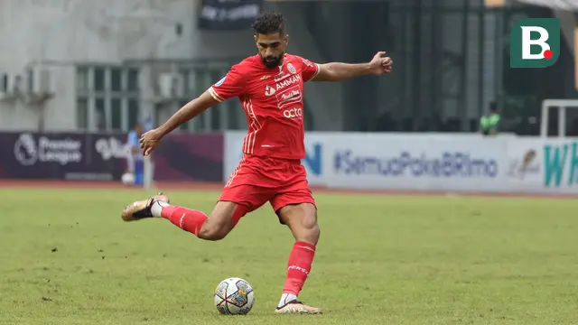 Pemain Persija Jakarta Abdulla Yusuf Helal