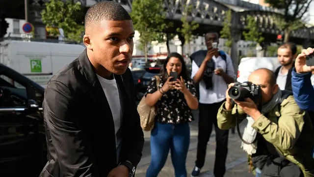 Penyerang Paris Saint-Germain, Kylian Mbappe