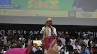 Disambut Ribuan Massa, Anies Baswedan Diteriaki 'Presiden' di Universitas Malahayati