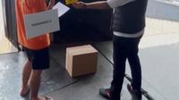 Pelaku pencurian tas merek ternama di Bandara Soekarno-Hatta (Soetta). (Liputan6.com/Pramita)