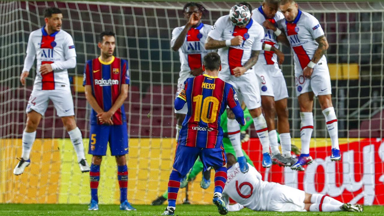 FOTO: PSG Permalukan Barcelona di Camp Nou