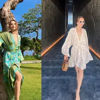 Cinta Laura menghabiskan libur Lebaran tahun ini bersama keluarga di Bali. Aktris multitalenta itu tampil dengan gaya eksotis mengenakan resortwear. Intip potretnya yuk, Sahabat Fimela? [@claurakiehl]