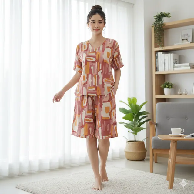 7 Model Daster Celana Pendek yang Nyaman dan Stylish, Tetap Rapi Meski Santai di Rumah