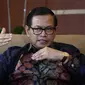 Sekretaris Kabinet Pramono Anung, dalam wawancara khusus bersama Liputan6.com dan SCTV, di kantornya, Jakarta, Kamis (9/6/2016). (Liputan6.com/Faizal Fanani)