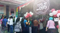 Suasana pemungutan suara Pilkada DKI 2017 putaran kedua di Rutan Pondok Bambu. (Liputan6.com/Nanda Perdana Putra)