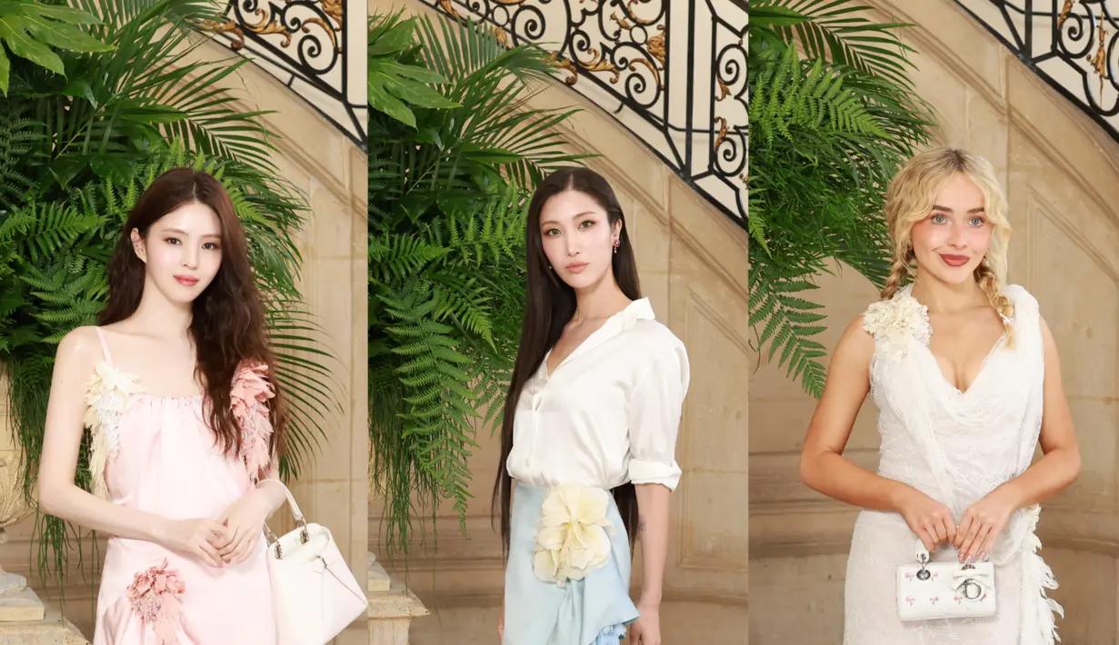 Front row Dior Haute Couture Autumn/Winter 2026-2027 kembali dipenuhi para fashion icon dunia. Ada siapa saja? [Dior]