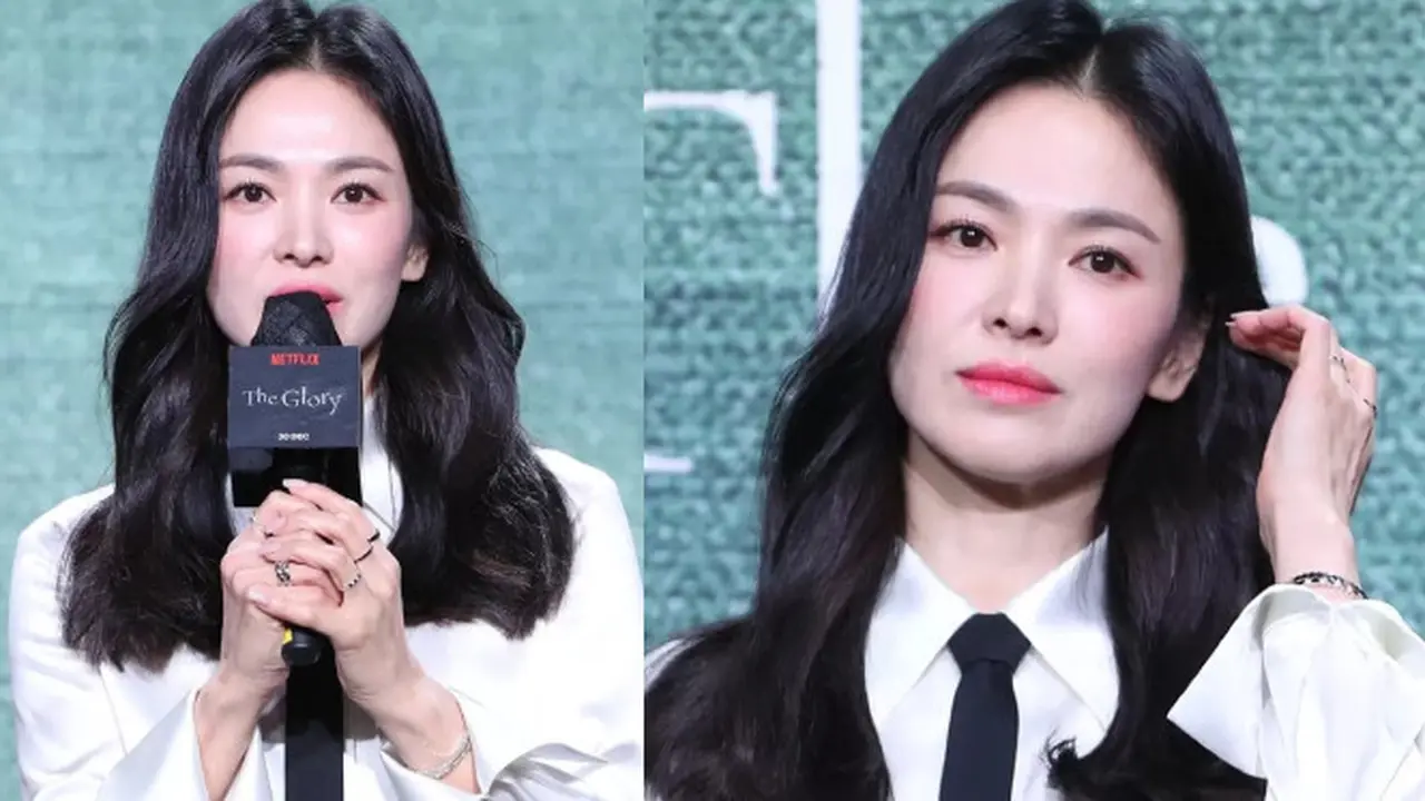 Song Hye Kyo Konferensi Pers Serial The Glory