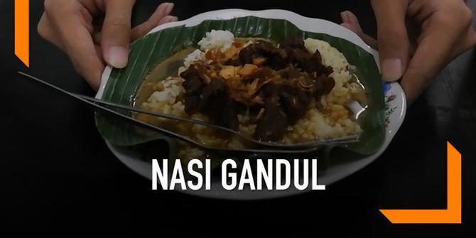 VIDEO: Mencicip Nikmatnya Nasi Gandul Khas Pati