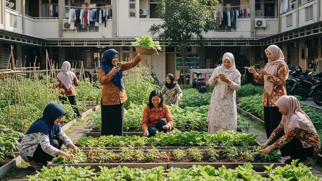 Konsep Kebun Sayur Kolektif