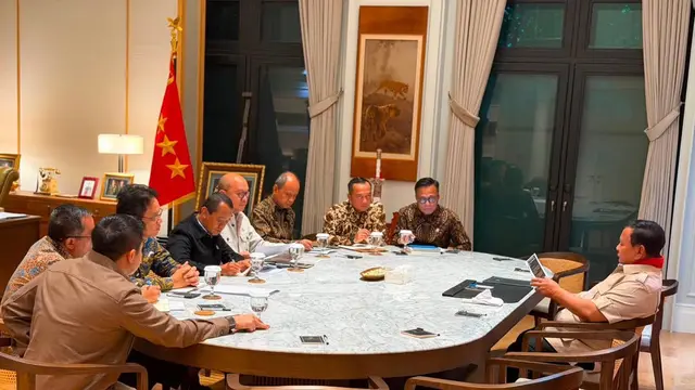 Presiden Prabowo Subianto memanggil sejumlah menteri bidang ekonomi (Foto: Istimewa)