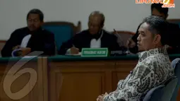 Teuku Bagus Muhammad Noor saat mendengarkan bacaan dakwaan oleh Jaksa Penuntut Umum di Pengadilan Tipikor, Jakarta (Liputan6.com/Johan Tallo)