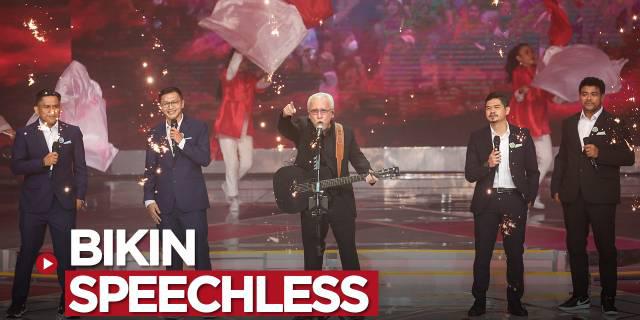 VIDEO: Legenda Timnas Indonesia Speechless Bisa Nyanyi Bareng Iwan Fals di Konser HUT Indosiar ke-28