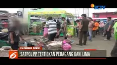 Penertiban dilakukan karena kerap menggangu ketertiban pasar. Meski berulang kali diimbau untuk berdagang di lokasi yang telah disediakan.