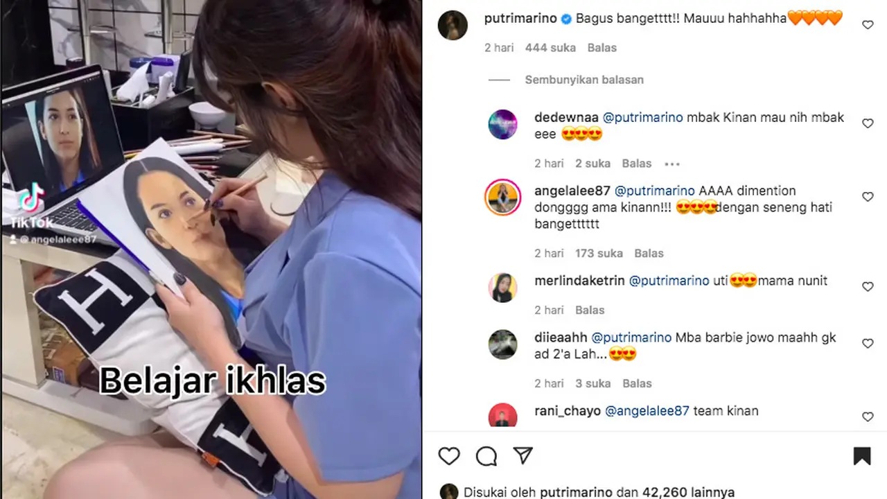 Angela Lee Punya Bakat Melukis yang Bikin Takjub Warganet. (instagram.com/angelalee87)