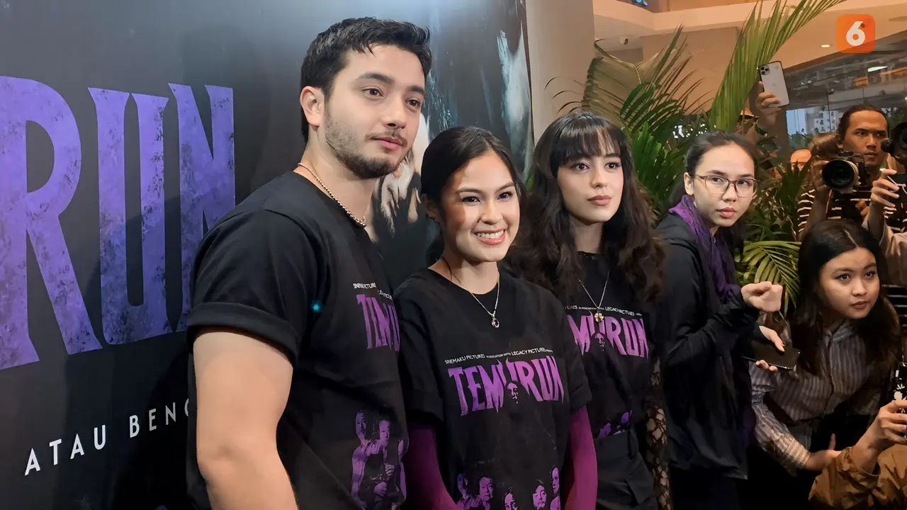 Bryan Domani memberanikan diri membintangi film horor berjudul Temurun. (Liputan6.com/Jihan Rafifah)