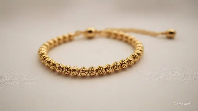 Gelang Emas Islami 14K Model Serut