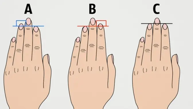 3 Tipe Kepribadian Seseorang Yang Tercermin Dari Panjang Jari Lifestyle Fimela Com