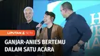 Dua bakal calon presiden yang akan berkontestasi dalam Pilpres 2024, Ganjar Pranowo dan Anies Baswedan bertemu dalam satu acara yang sama di kawasan Kuningan, Jakarta, Sabtu (29/07) malam.