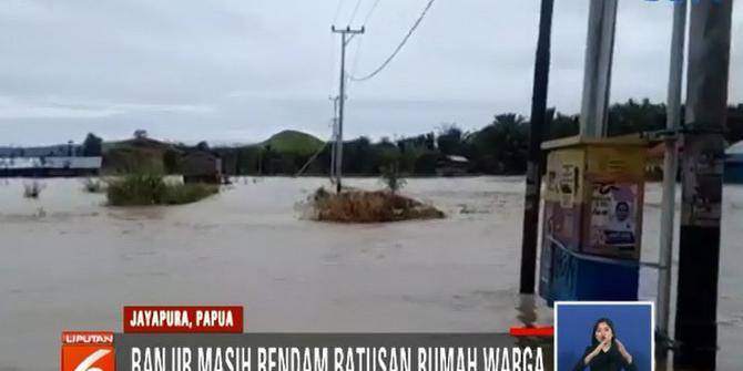64 Wilayah di Sentani dan 7 di Jayapura Terdampak Banjir Bandang