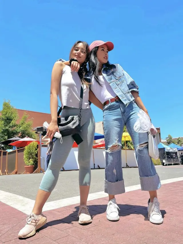 Gaya Fashionable Maudy Ayunda dan Sang Adik yang Sama-Sama Memesona dan Cerdas/dok.Instagram (@maudyayunda)