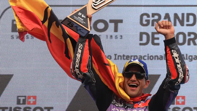 Jorge Martin Geser Posisi Bagnaia dari Puncak Klasemen MotoGP