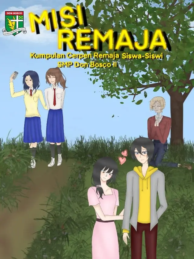 Kreatif, Penulis Muda SMP Don Bosco II Luncurkan Cerpen Remaja Digital di Masa Pandemi