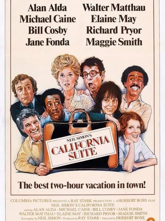 Poster film California Suite. (Foto: Dok. Columbia Pictures/ IMDb)