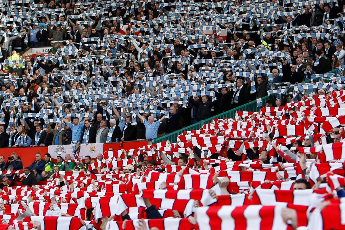 Suporter MU dan City