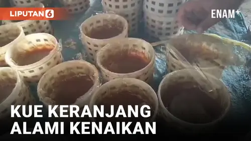 VIDEO: Jelang Imlek Harga Kue Keranjang Naik Rp50 Ribu Per Kilogram, Harga Bahan Baku Tinggi