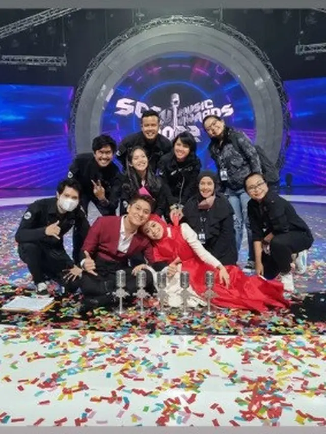 Lesti Kejora tampil di SCTV Music Awards 2022 (Foto: Instagram/@rissaayuchristina)