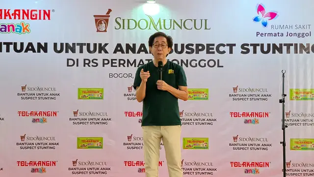 Sido Muncul Salurkan Bantuan Rp425 Juta untuk 170 Anak Suspect Stunting di Jonggol
