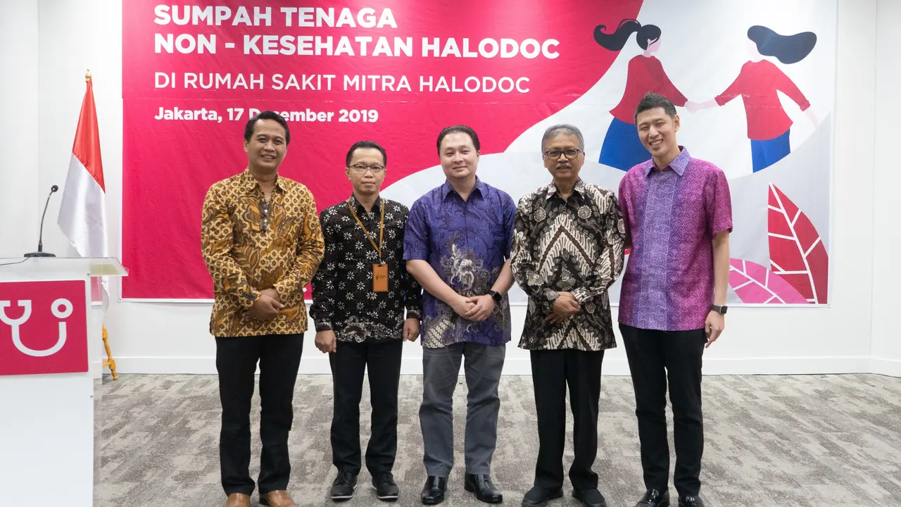 Halodoc jadi startup pertama di Indonesia yang lakukan pengambilan sumpah untuk tenaga non-kesehatannya