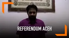 Eks Panglima GAM Muzakir Manaf mengklarifikasi soal ajakan referendum bagi rakyat Aceh. Ia mengaku pernyataan soal referendum Aceh dilakukan secara spontan.