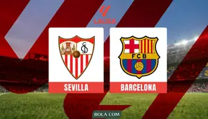 Link Live Streaming Liga Spanyol: Sevilla Vs Barcelona