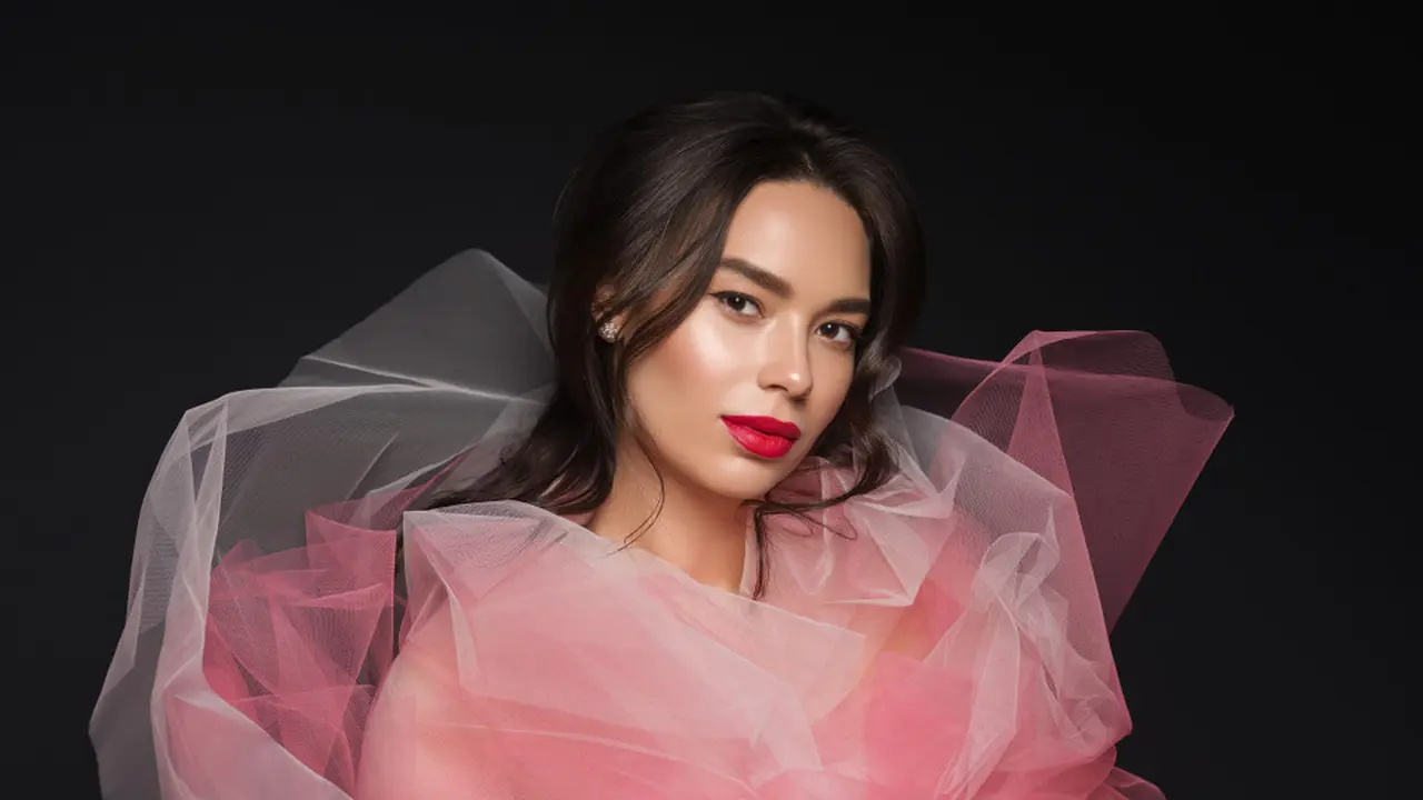 elegan bibir merah