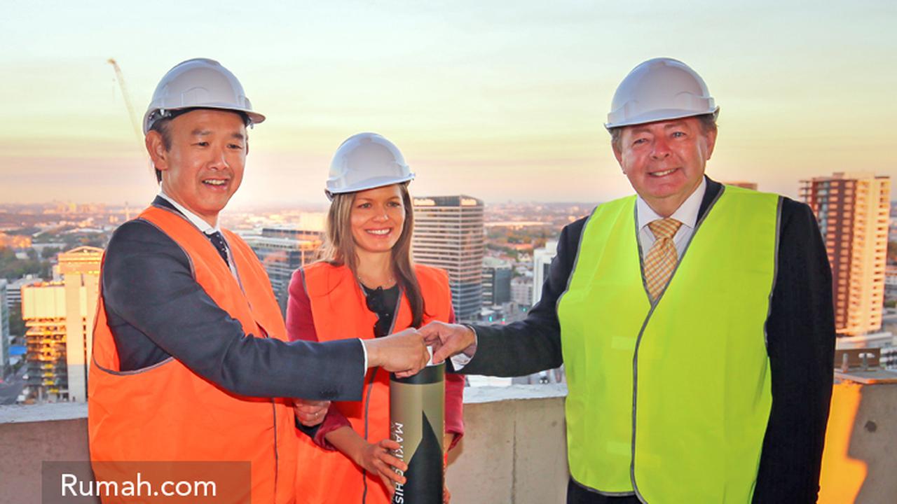 “Kampung Vertikal Indonesia” di Sydney Gelar Topping-Off