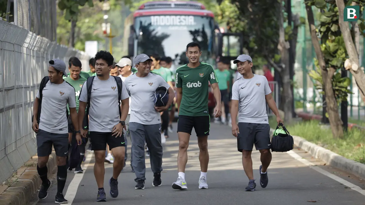 Latihan Timnas Indonesia