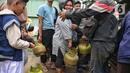 Hal tersebut disampaikan untuk kembali menstabilkan harga dan memastikan ketersediaan gas elpiji 3 kg di masyarakat. (Liputan6.com/Angga Yuniar)