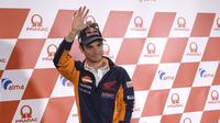 Pembalap Repsol Honda, Dani Pedrosa memutuskan pensiun setelah MotoGP 2018 berakhir. (Twitter/Repsol Honda)
