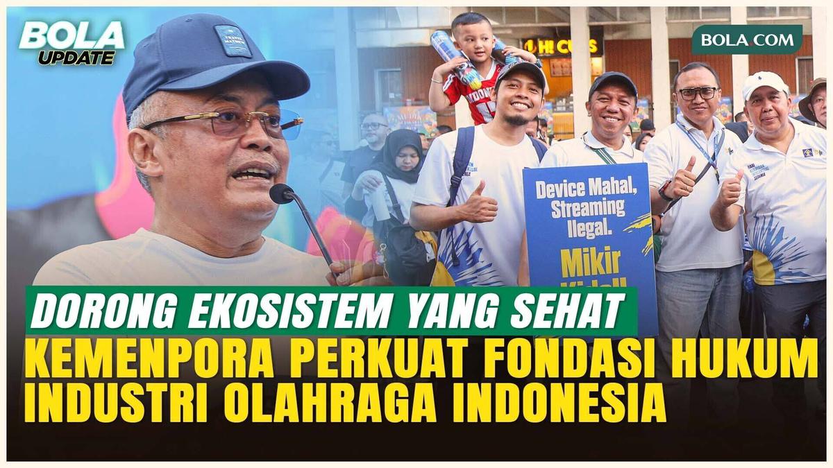 Kemenpora Soroti Pentingnya Hak Kekayaan Intelektual dalam Transformasi Industri Olahraga