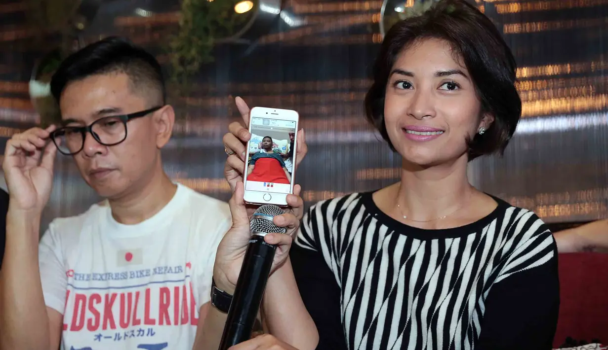 Dari penyakit diabetes tersebut kemudian menjalar ke beberapa bagian lain seperti jantung dan ginjal. Cuci darah juga harus dilakukan tiga kali dalam seminggu. (Deki Prayoga/Bintang.com)