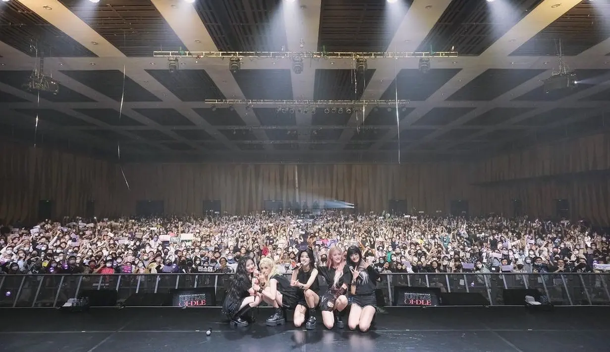 Konser (G)I-dle di Indonesia. (Foto: official_g_i_dle)