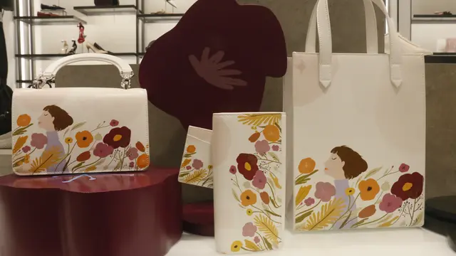 Ilustrasi Romantis Torehkan Gaya Feminin dan Modern pada Koleksi Charles & Keith x Oamul Lu