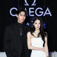 Hadiri acara Omega, penampilan Han So Hee pose bareng Win Metawin mencuri perhatian. @winmetawin.