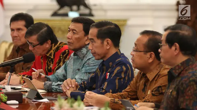 Presiden Jokowi Terima Laporan BPIB di Istana Merdeka