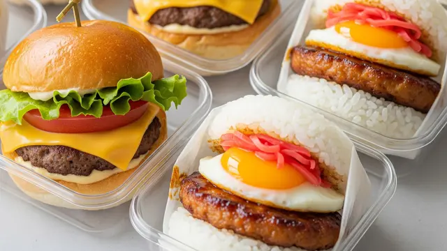 Burger mini dengan mika (Image by Gemini AI)