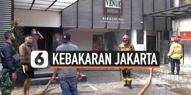 VIDEO: Bar Terbakar di Kemang Jakarta Selatan