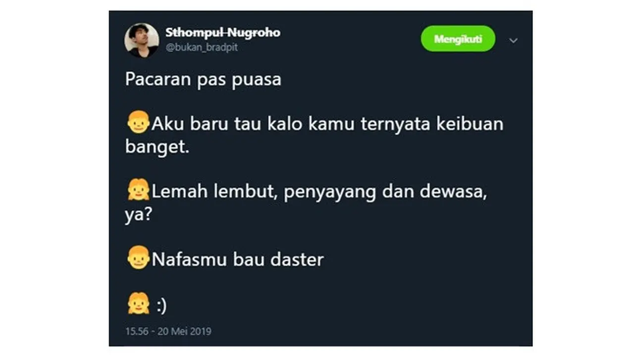 Drama ‘Pacaran Pas Puasa’ Ala Netizen Ini Bikin Senyum-senyum Geli