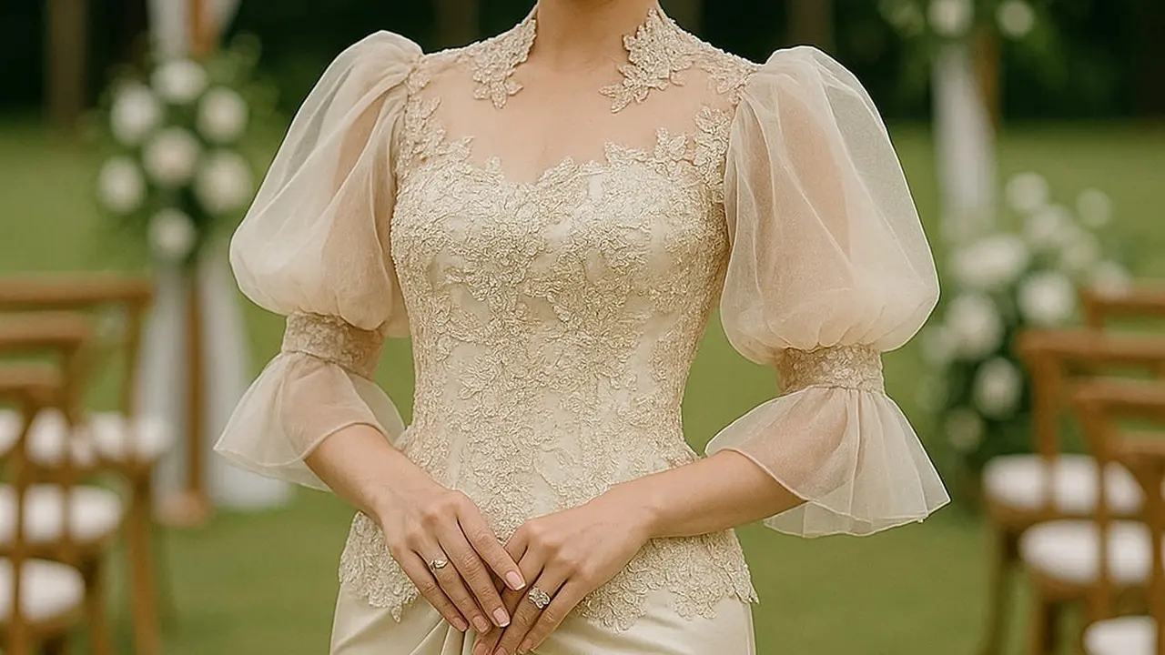Model Kebaya Modern untuk Resepsi Pernikahan