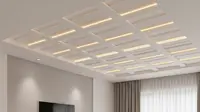 12 Model Plafon PVC Ruang Tamu Sederhana tapi Terlihat Mewah untuk Hunian Modern